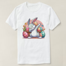 Cute Dabbing Bunny Easter Day Best Gift Design