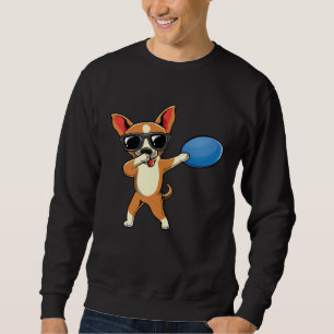 Cute Dabbing Chihuahua Dog Dab Boys Frisbee Disc G Sweatshirt