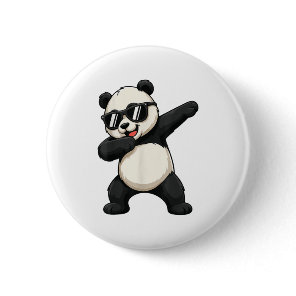 Cute Dabbing Panda Bear Outfit Boy Teen Men Dab An Button