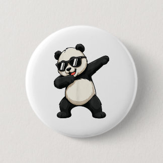 Cute Dabbing Panda Bear Outfit Boy Teen Men Dab An Button