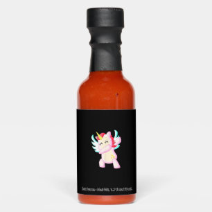 Cute Dabbing Unicorn Shirt _ Funny Unicorn Angel D Hot Sauces