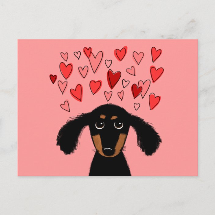 wiener dog valentine
