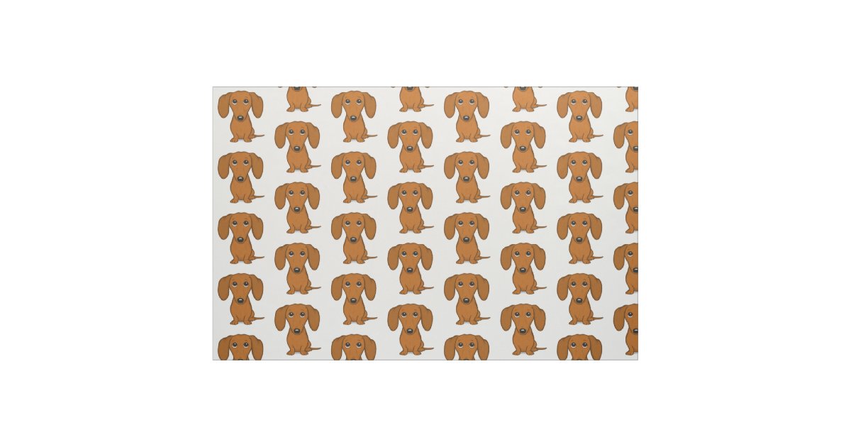 Wiener Dog Dachshund Woof Woof Pattern Print Foldable Umbrella