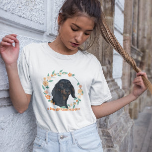 Cute Dachshund - Dachshund Mama Tri-Blend Shirt
