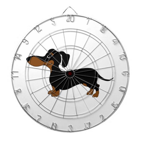 Cute Dachshund Dart Board