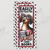 Cute Dachshund Dog (Front/Back)