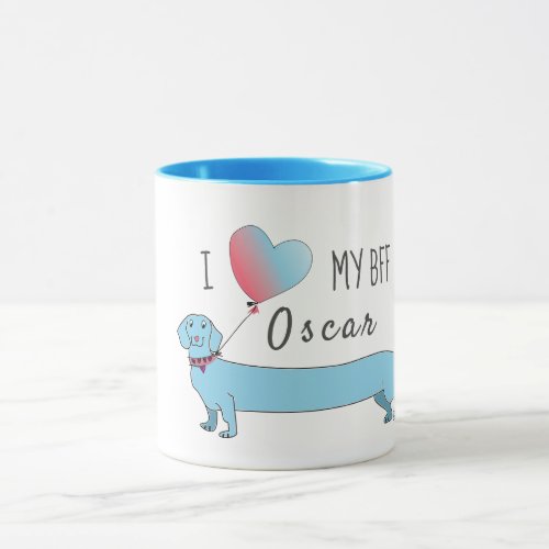 Cute Dachshund Dog Best Friend Mug