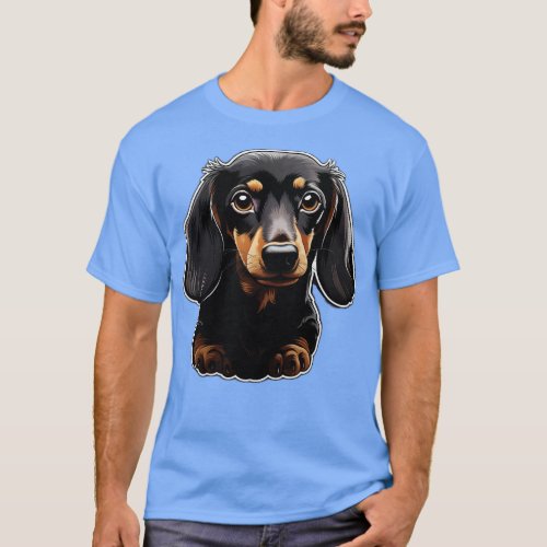 Cute Dachshund Dog Lovers Dachshunds Dogs 1 T_Shirt
