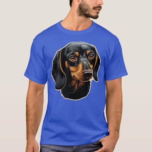 Cute Dachshund Dog Lovers Dachshunds Dogs 2 T_Shirt