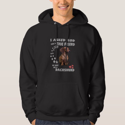 Cute Dachshund Doxie Girl Gifts Dachshund Mom Hoodie