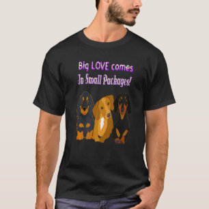 Cute Dachshund Funny Wiener Dog 2 T-Shirt