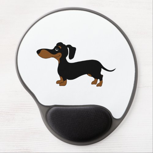 Cute Dachshund Gel Mouse Pad