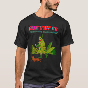 CUTE DACHSHUND GIFTS FUNNY WIENER DOG RUFFIN IT HU T-Shirt