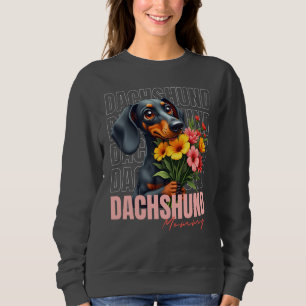 Cute Dachshund Mommy Sweatshirt