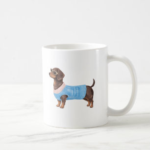 Cute Dachshund Mug Design