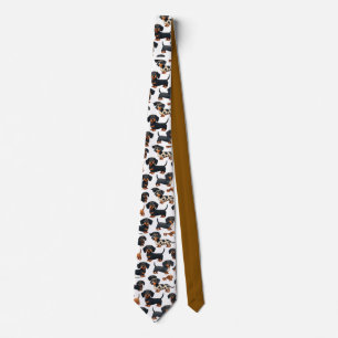 Cute Dachshund Neck Tie