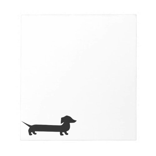 Cute Dachshund Notepad