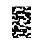 Cute Dachshund Pattern Perfect Gift For Doxie Love Light Switch Cover at Zazzle
