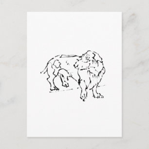 Cute Dachshund – Personalized Dog Postcard