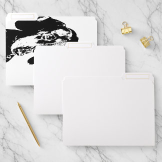 Cute Dachshund Puppy Dog File Folder