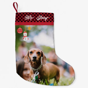 Cute Dachshund Sausage Dog Puppy Christmas Gift Small Christmas Stocking