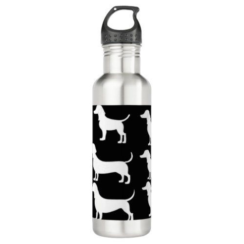 Cute Dachshund Stainless Steel Water Bottle