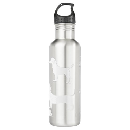 Cute Dachshund Stainless Steel Water Bottle