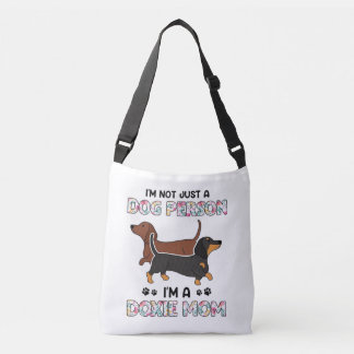 Cute Dachshund Wiener Doxies Dog Mom Crossbody Bag