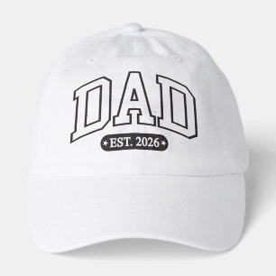 Cute Dad Est 2026 Hat