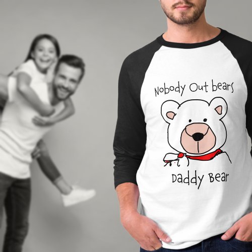 Cute Daddy Bear T_Shirt