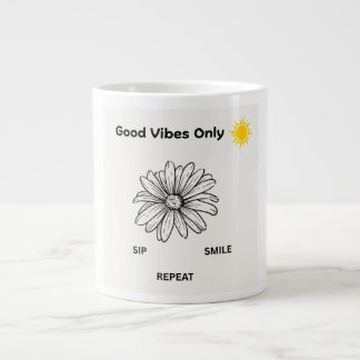 Cute Daily Inspiration Coffee Mug | Positive Vibes