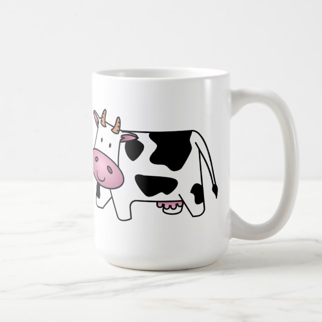 Cute Dairy Cow Coffee Mug (Right)