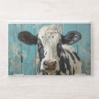 Cute Dairy Cow Farmhouse Painting HP Laptop Skin
