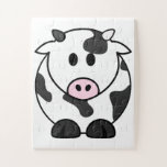 Cute Dairy Cow Jigsaw Puzzle