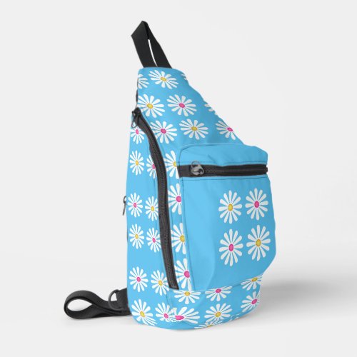 Cute daisies sling bag