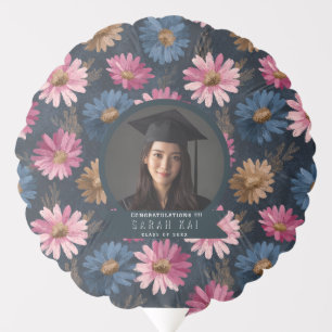 Cute Daisy Flower Commencement Balloon