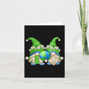 Cute Daisy Flower Hippie Couple For Mom And Dad Ea Card