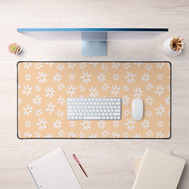 Cute Daisy Flower Pattern Desk Mat (Office 1)