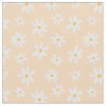 Cute Daisy Flower Pattern Fabric