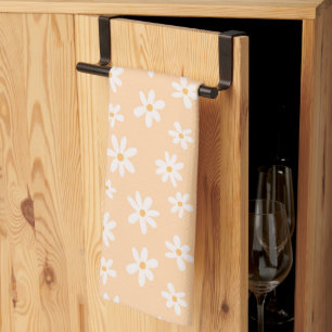 Cute Daisy Flower Pattern Kitchen Towel