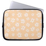 Cute Daisy Flower Pattern Laptop Sleeve