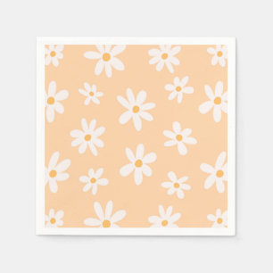 Cute Daisy Flower Pattern Napkins