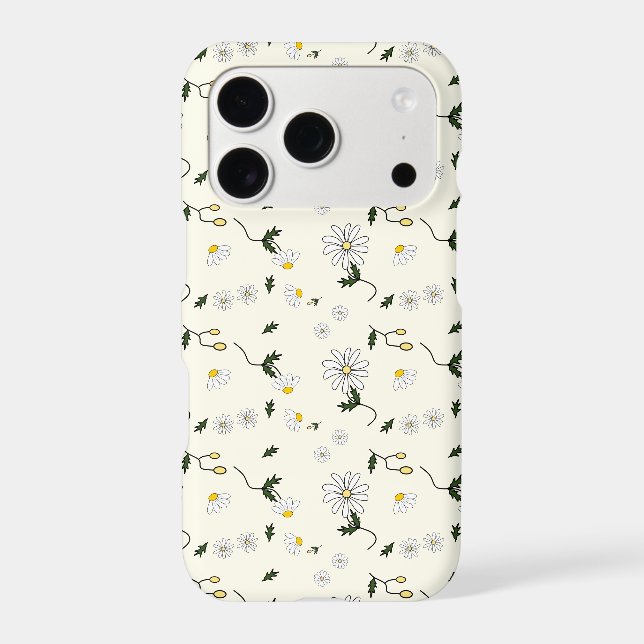 Cute Daisy Pattern Case-Mate iPhone Case (Back)