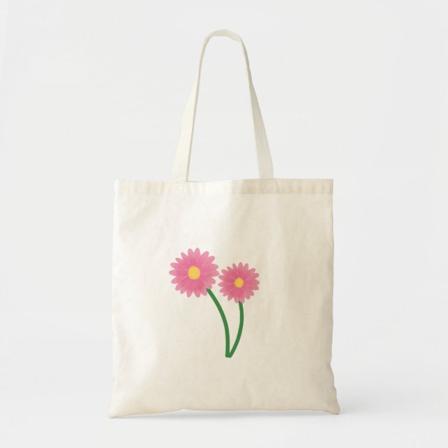 Cute daisy personalized Tote Bag (Front)