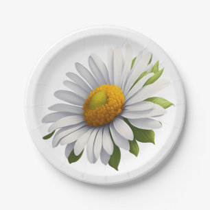 Cute Daisy — Power of Flowers Paper Plates
