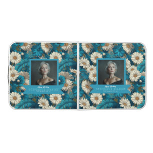 Cute Daisy Teen Birthday Beautiful Blue Beer Pong Table
