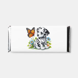 Cute Dalmatian/Butterfly friends Hershey Bar Favors