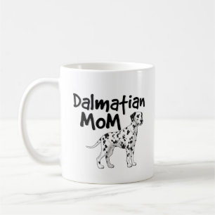 Cute Dalmatian Mom Dog Owner Women Coffee Mug