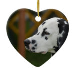 Cute Dalmatian Puppy Ceramic Ornament