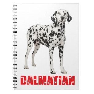 Cute Dalmatian Puppy Dog Lover Fire Dogs Notebook